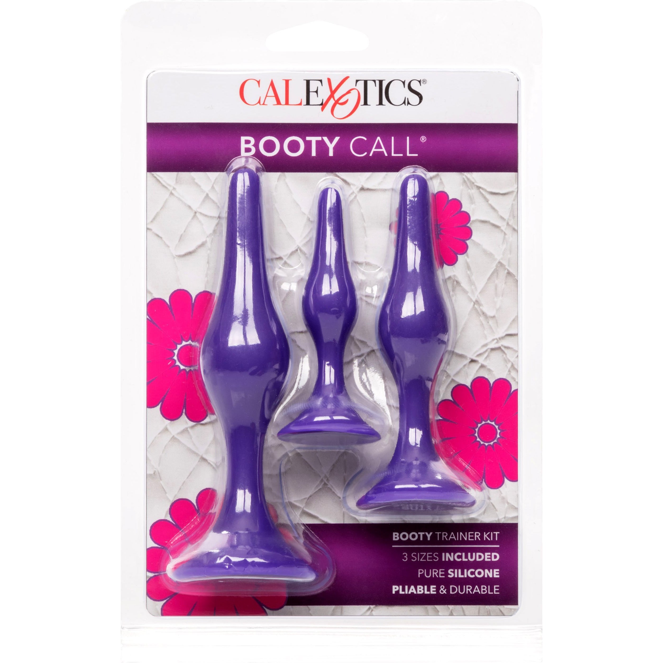 CALEXOTICS® - Booty Call Booty Trainer Kit - 3 Sizes Included - Purple