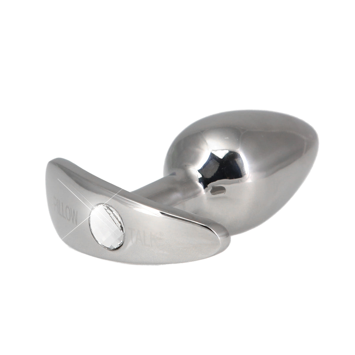 Pillow Talk - Luxurious et Discret Plug Anal en Acier Inoxydable