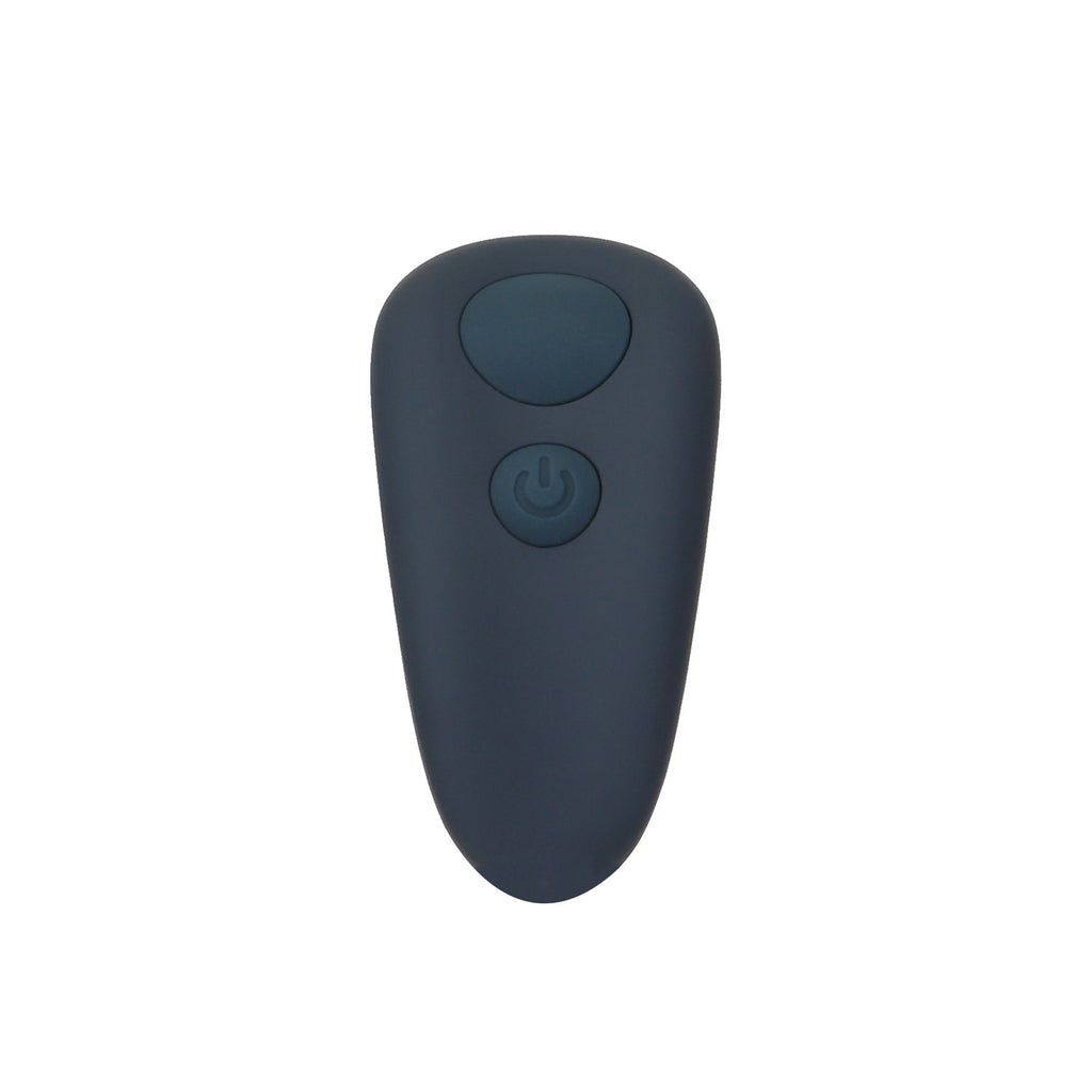 LUX active - Revolve Rotating & Vibrating Anal Massager Remote Included - 4.5" - Dark Blue