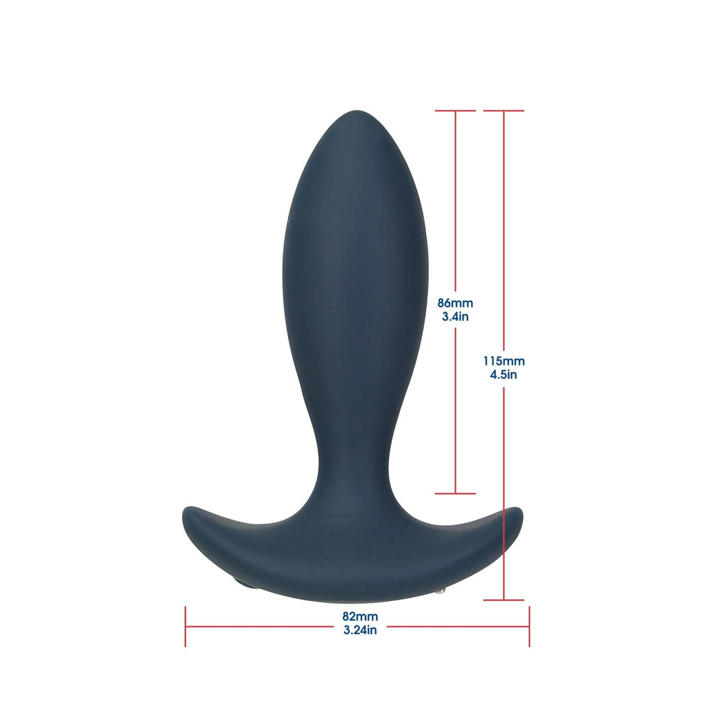 LUX active - Throb - Masseur anal pulsant de 11,4 cm - Télécommande incluse