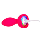 M’Lady Light Up Rotating Anal Plug - Pink