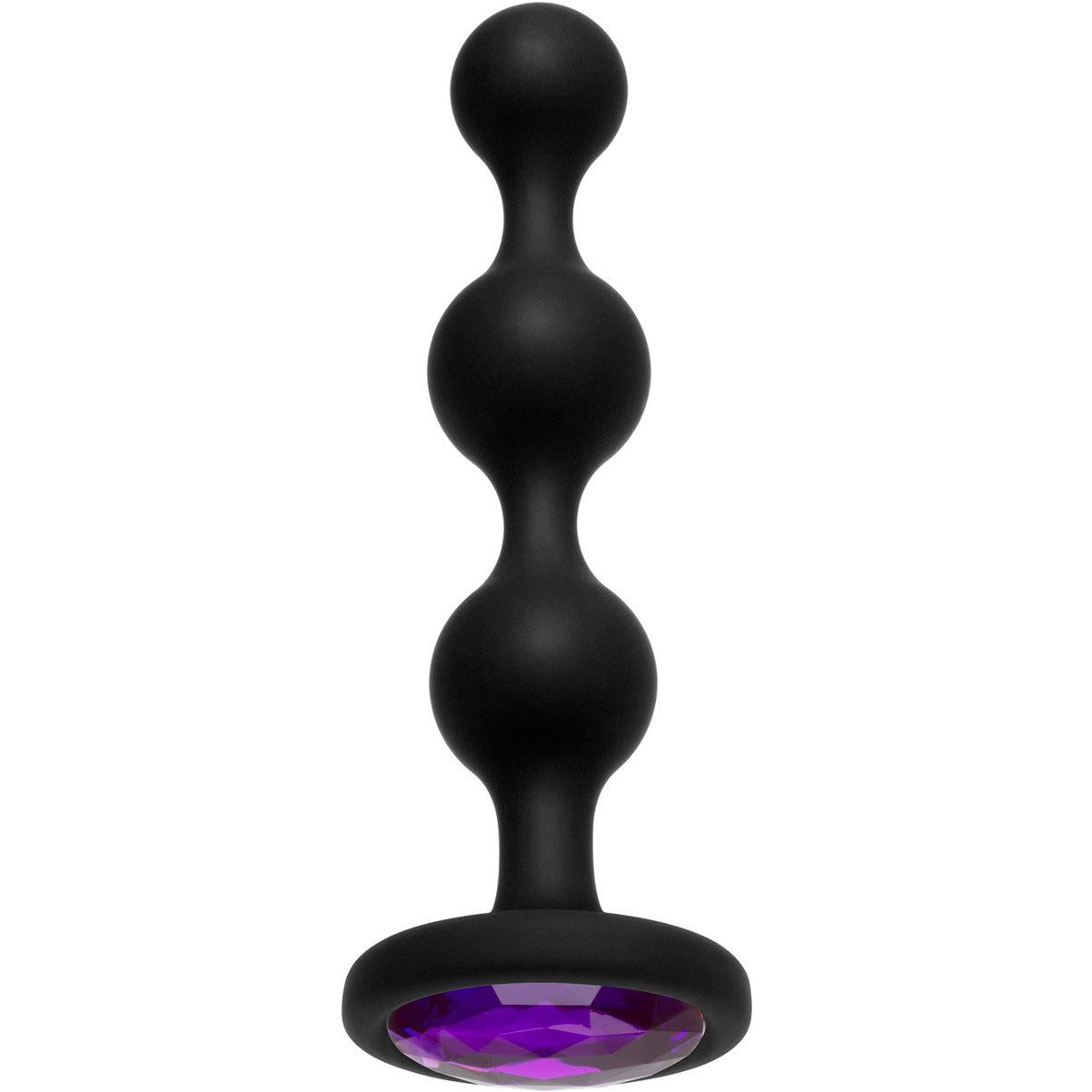 DOC JOHNSON® - BOOTY BLING Jeweled Wearable Silicone Beads - Purple
