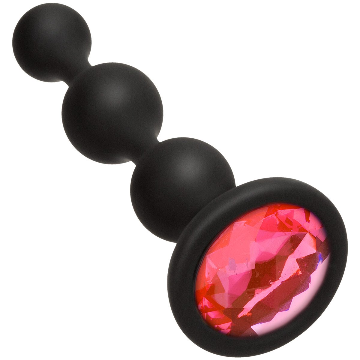 DOC JOHNSON® - BOOTY BLING Jeweled Wearable Silicone Beads - Pink
