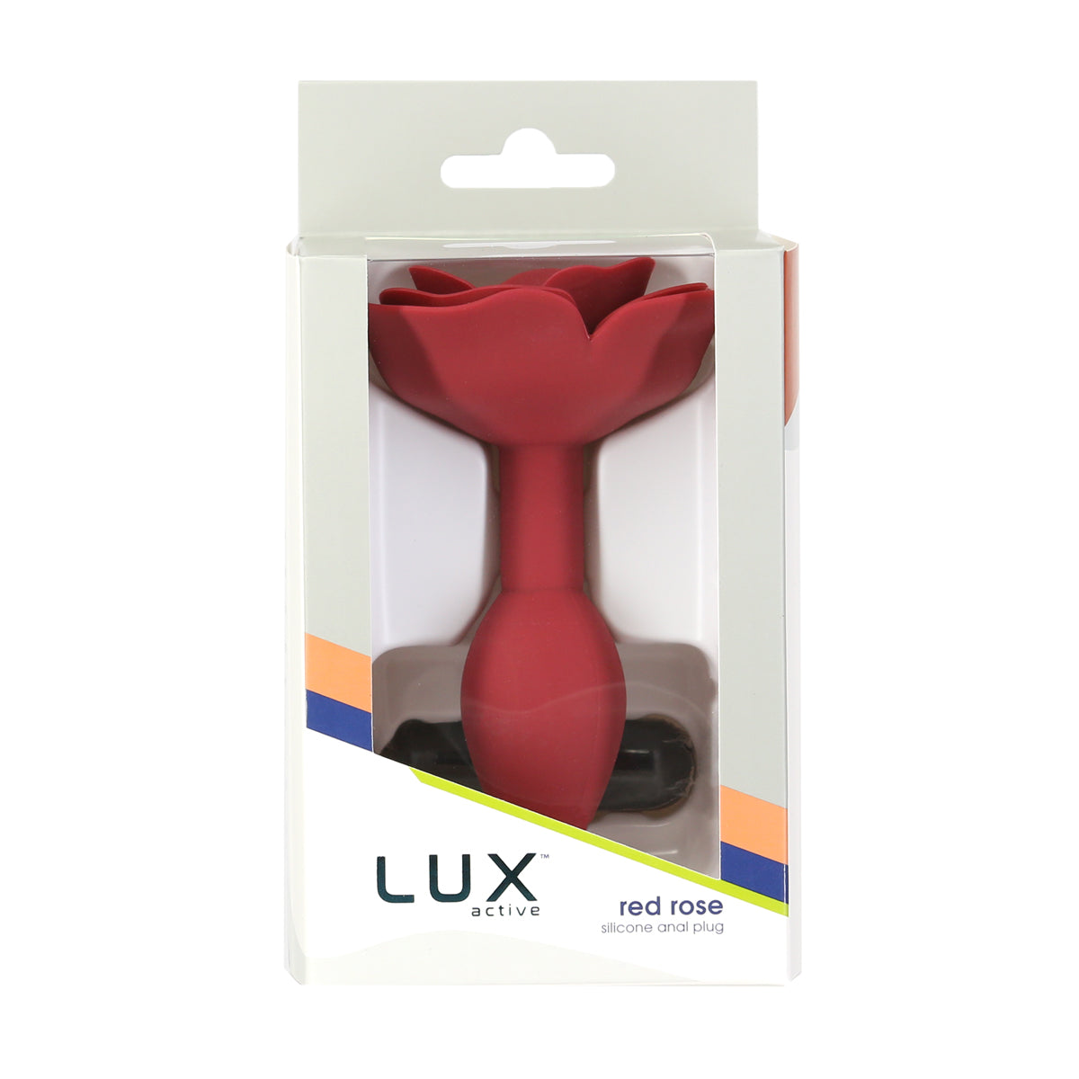 LUX active - Red Rose Silicone Anal Plug