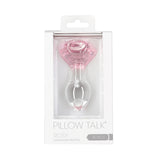 Pillow Talk - Rosy - Plug Anal Luxueux en Verre