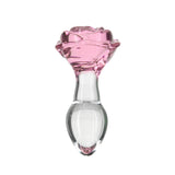 Pillow Talk - Rosy - Plug Anal Luxueux en Verre
