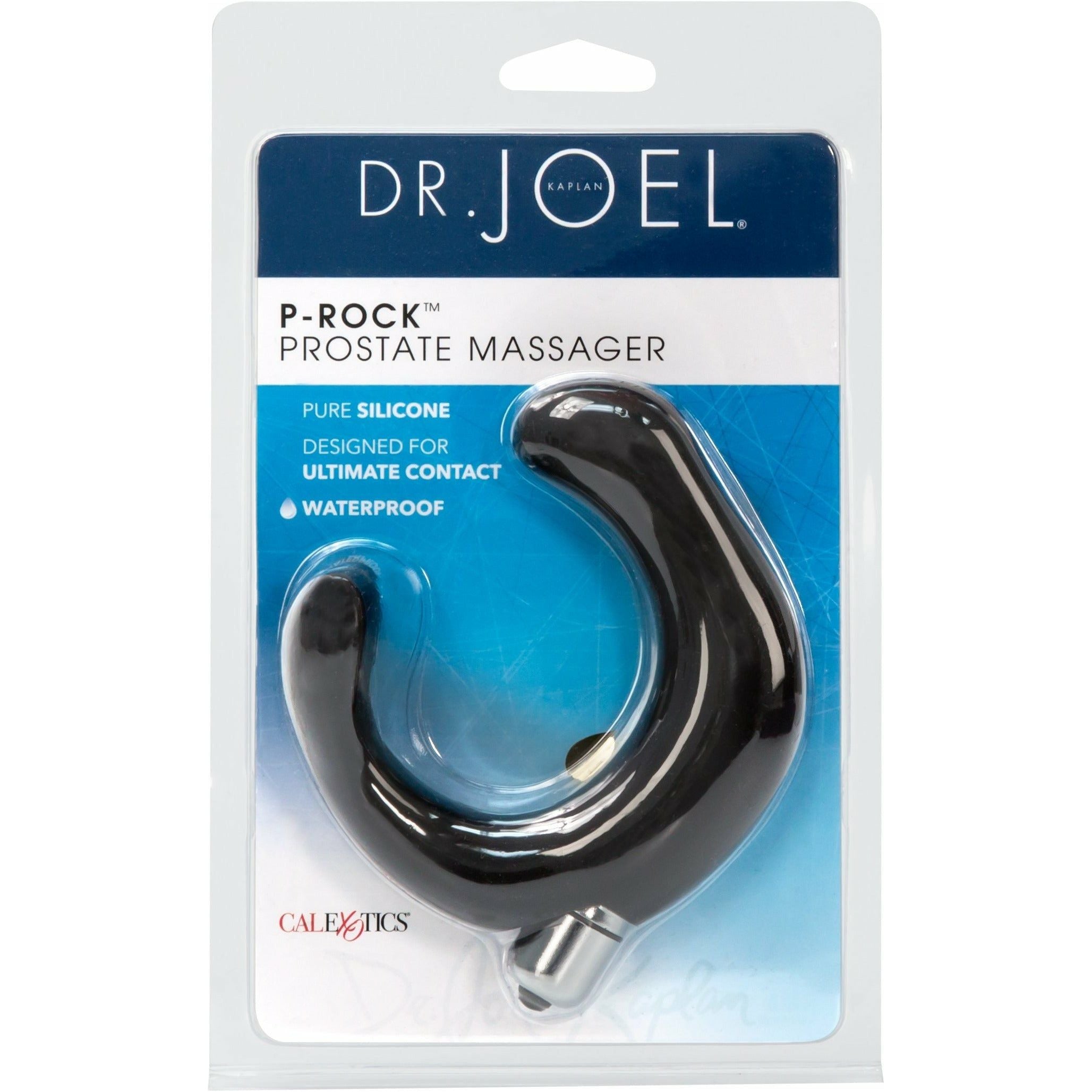 CALEXOTICS® - DR. JOEL - P-Rock Pure Silicone Prostate Massager - Black