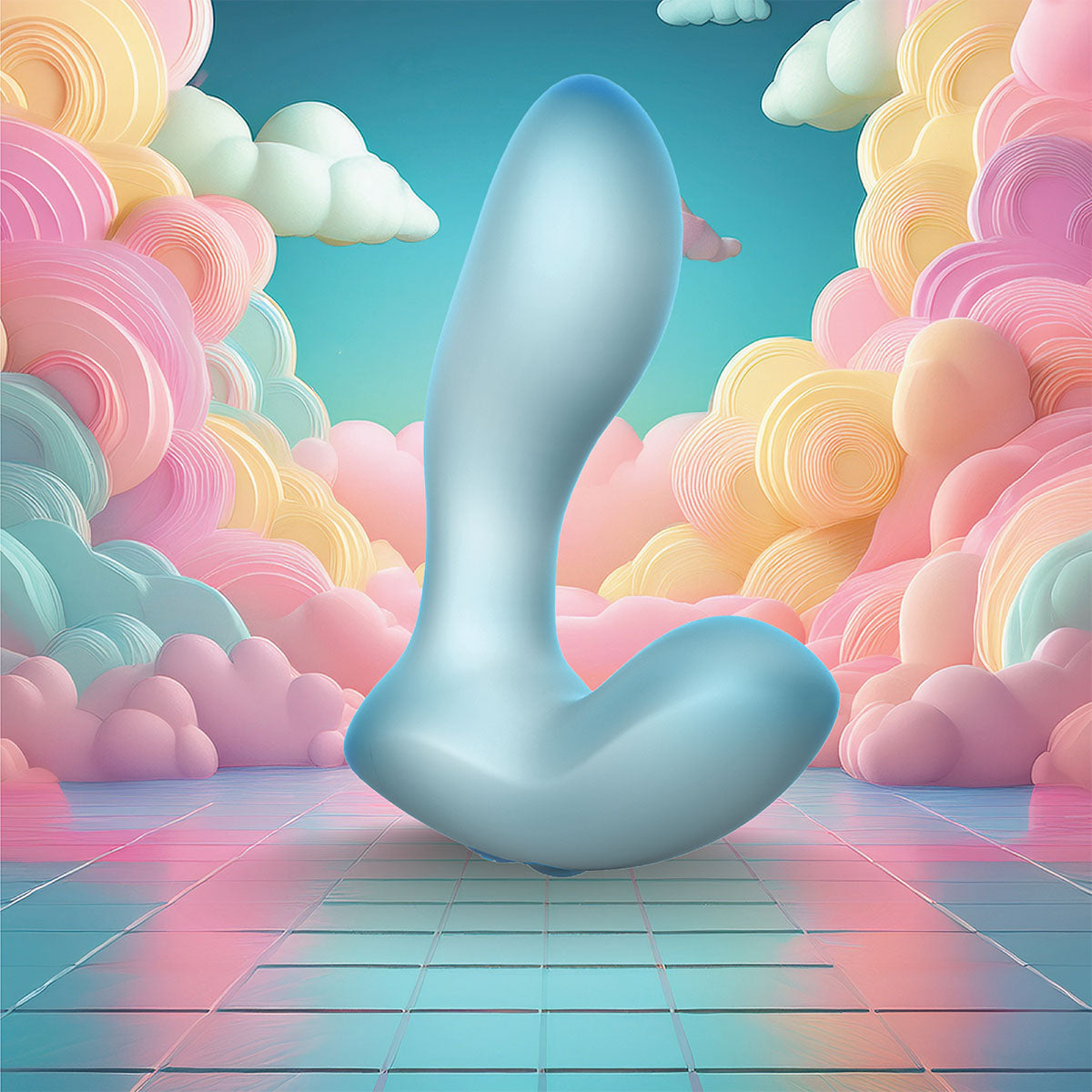 Softies 5” Silicone Vibrator – Blue