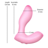 Vibromasseur en silicone Softies de 12,7 cm – Rose