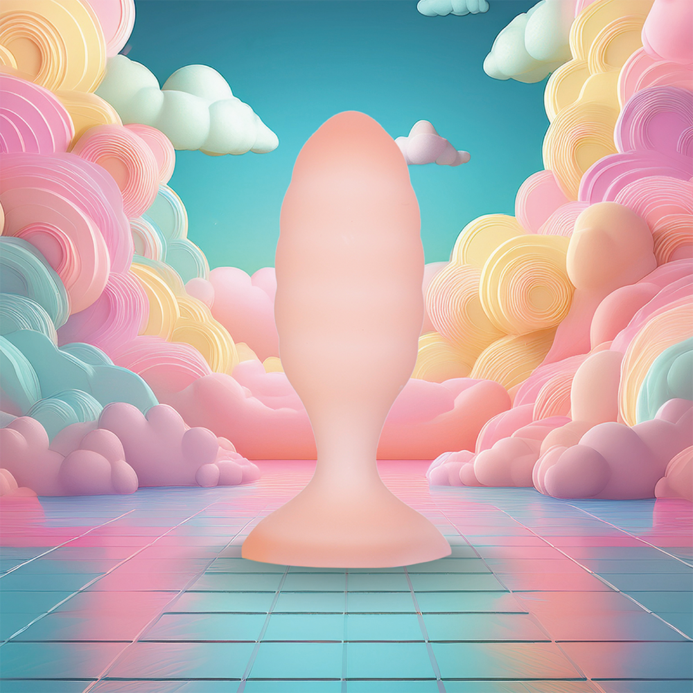 Softies 4” Anal Silicone Plug – Orange