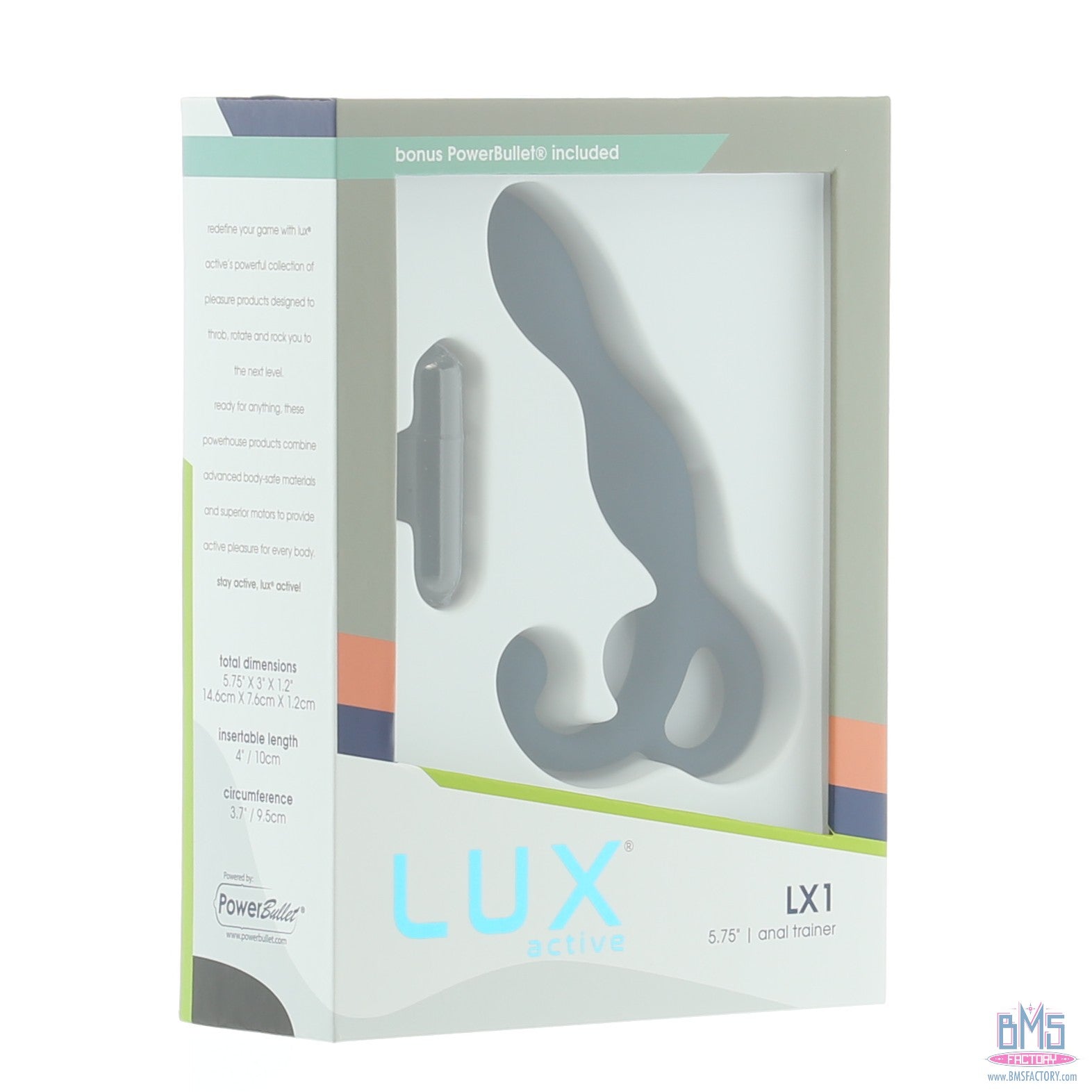 LUX active - LX1 - Anal Trainer 5.75" - Dark Blue