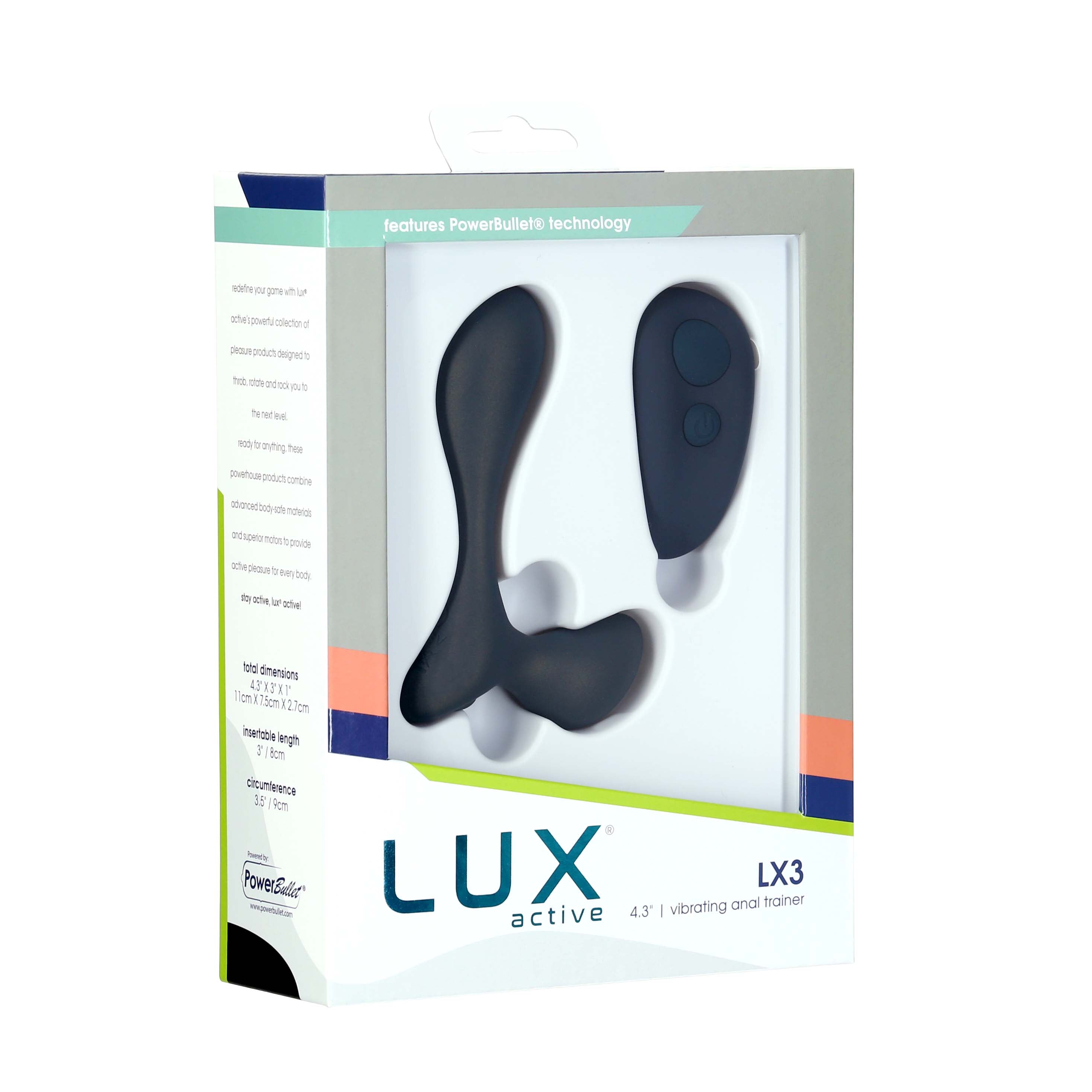 LUX active - LX3 Entraîneur Anal Vibrant
