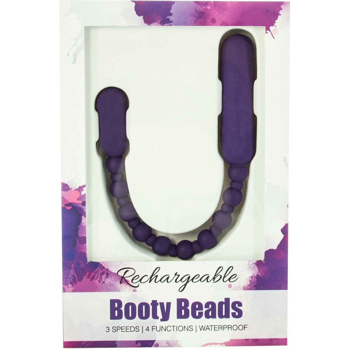 Perles Butt Plug Rechargeables - Violet