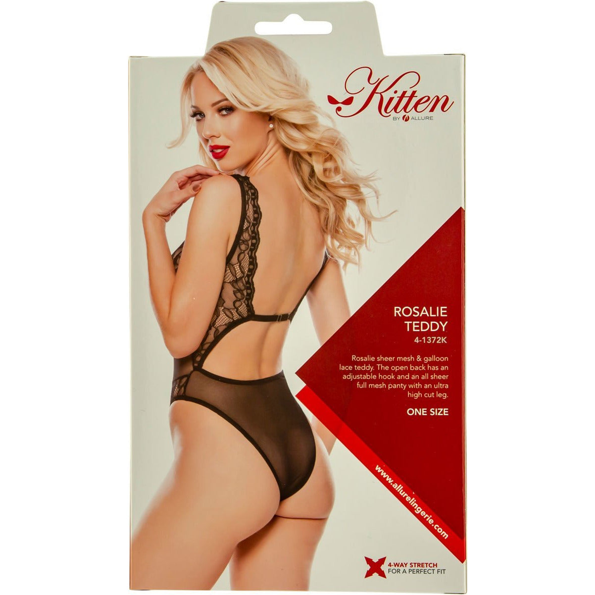 Kitten by Allure - Rosalie Nuisette - Taille Unique - Noir