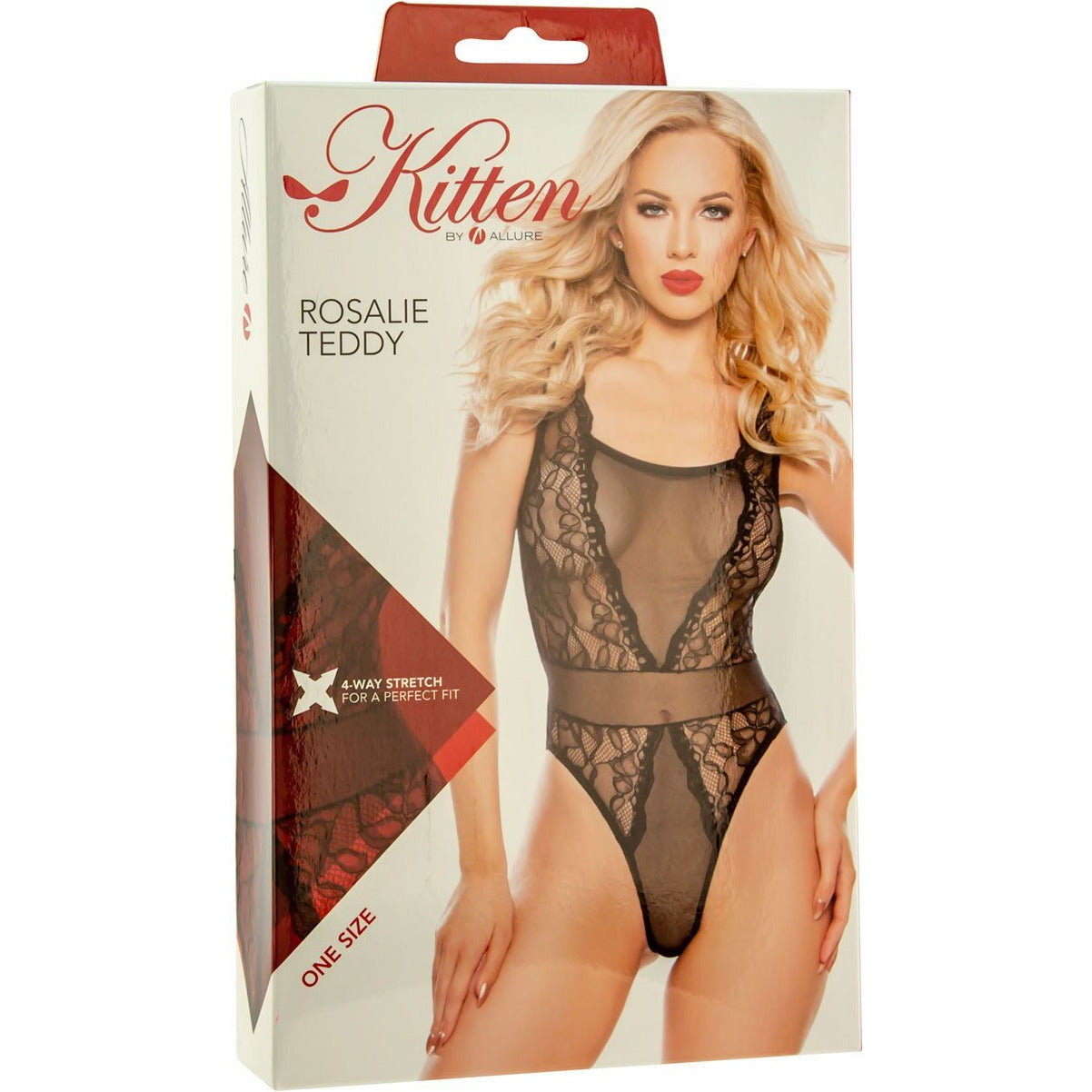 Kitten BY ALLURE - Rosalie Teddy - One Size - Black
