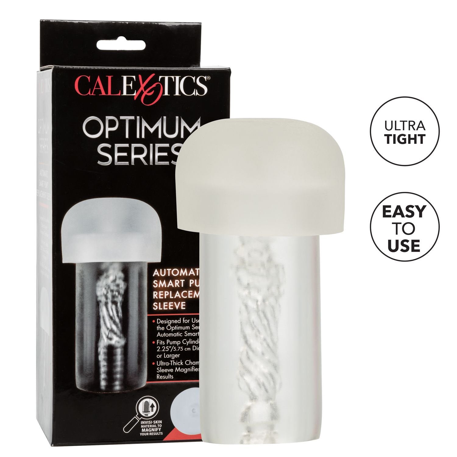 CALEXOTICS® - Optimum Series Automatic Smart Pump Replacement Sleeve - Clear
