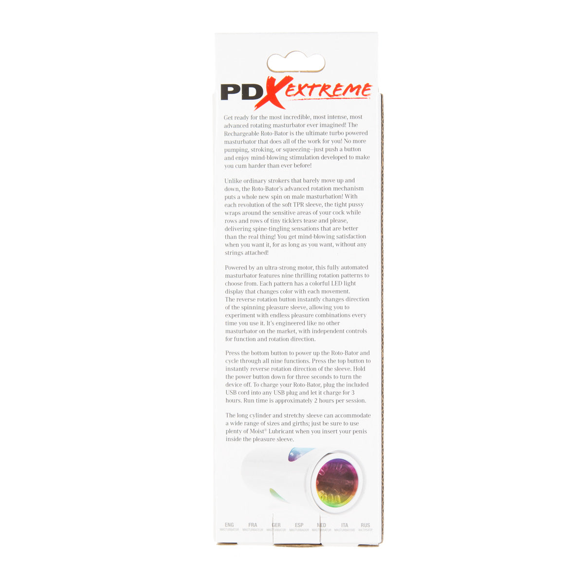 Pipedream Extreme Roto-Bator Pussy Rechargeable