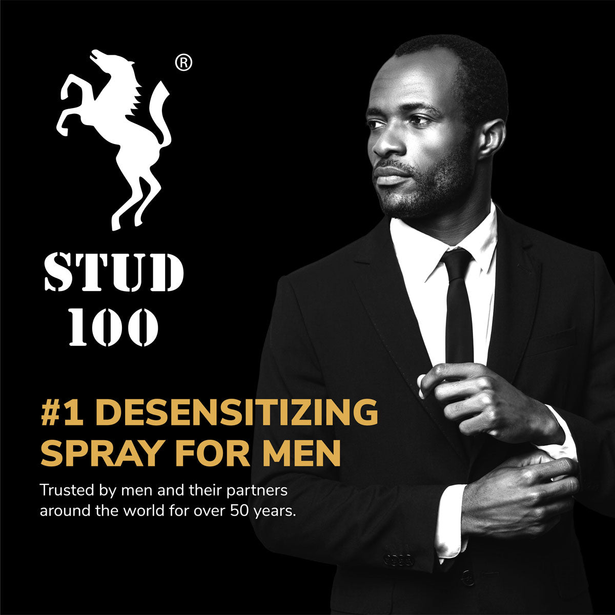 Stud 100 - Spray retardant pour hommes - 12g