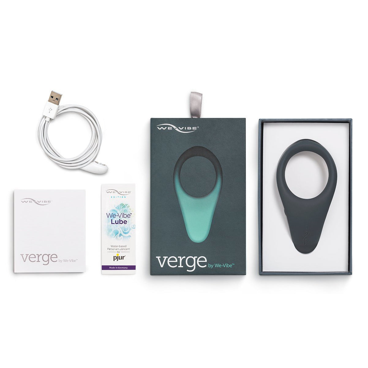 We-Vibe® Verge - Anneau Vibrant - Noir