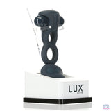 LUX active - Triad - 4.5" Vibrating Dual Cock Ring - Remote Included
