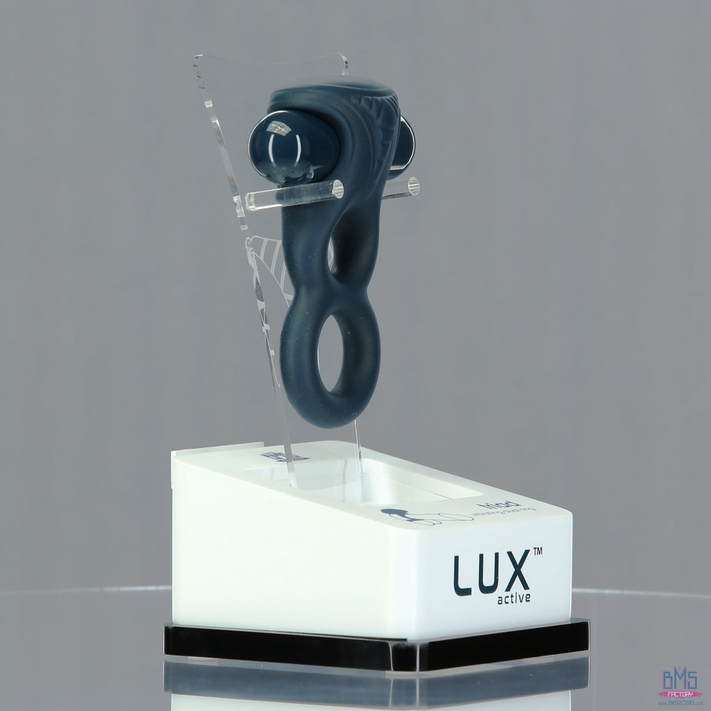 LUX active - Triad - Anneau pénien vibrant double de 4,5 pouces - Télécommande incluse
