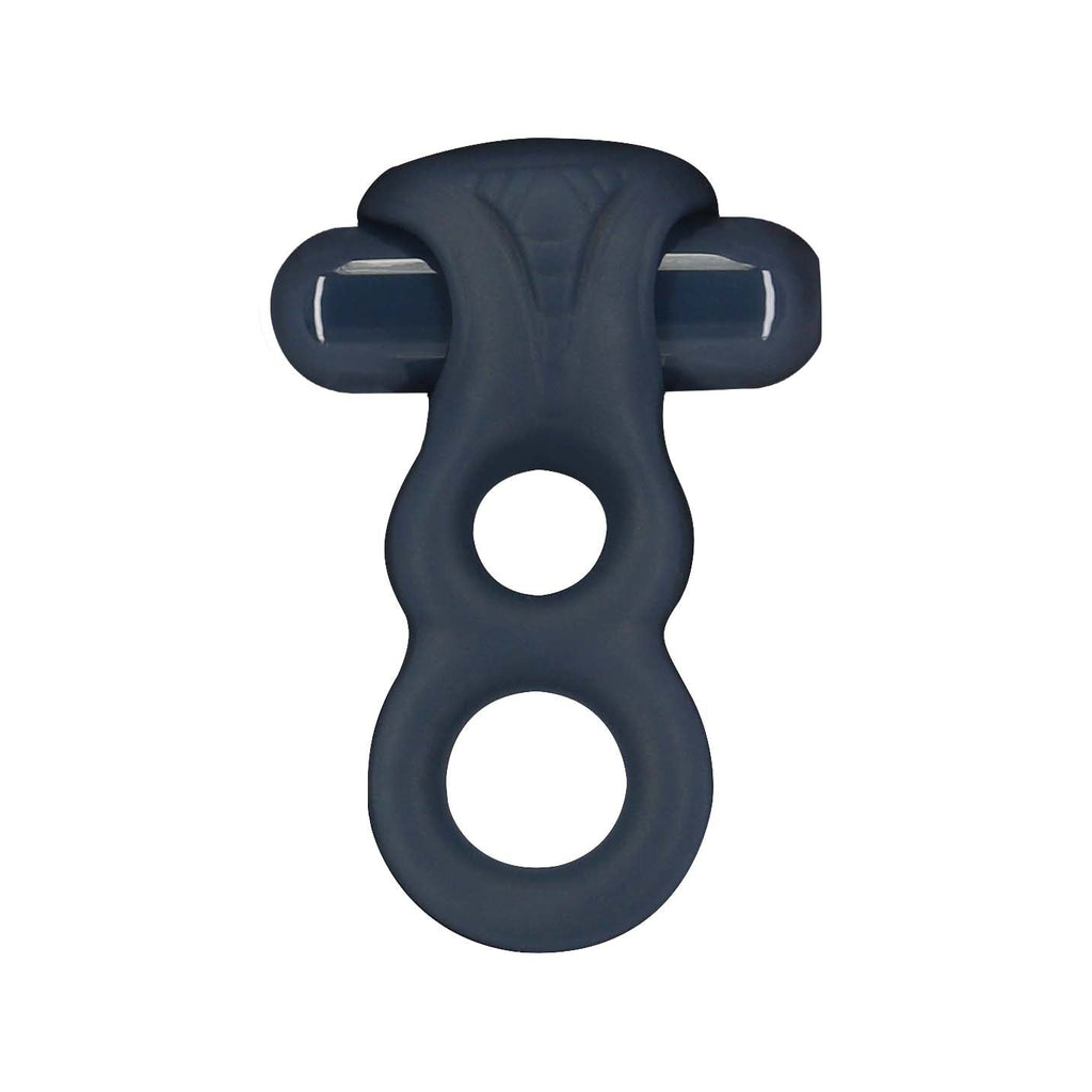 LUX active - Triad - Anneau pénien vibrant double de 4,5 pouces - Télécommande incluse
