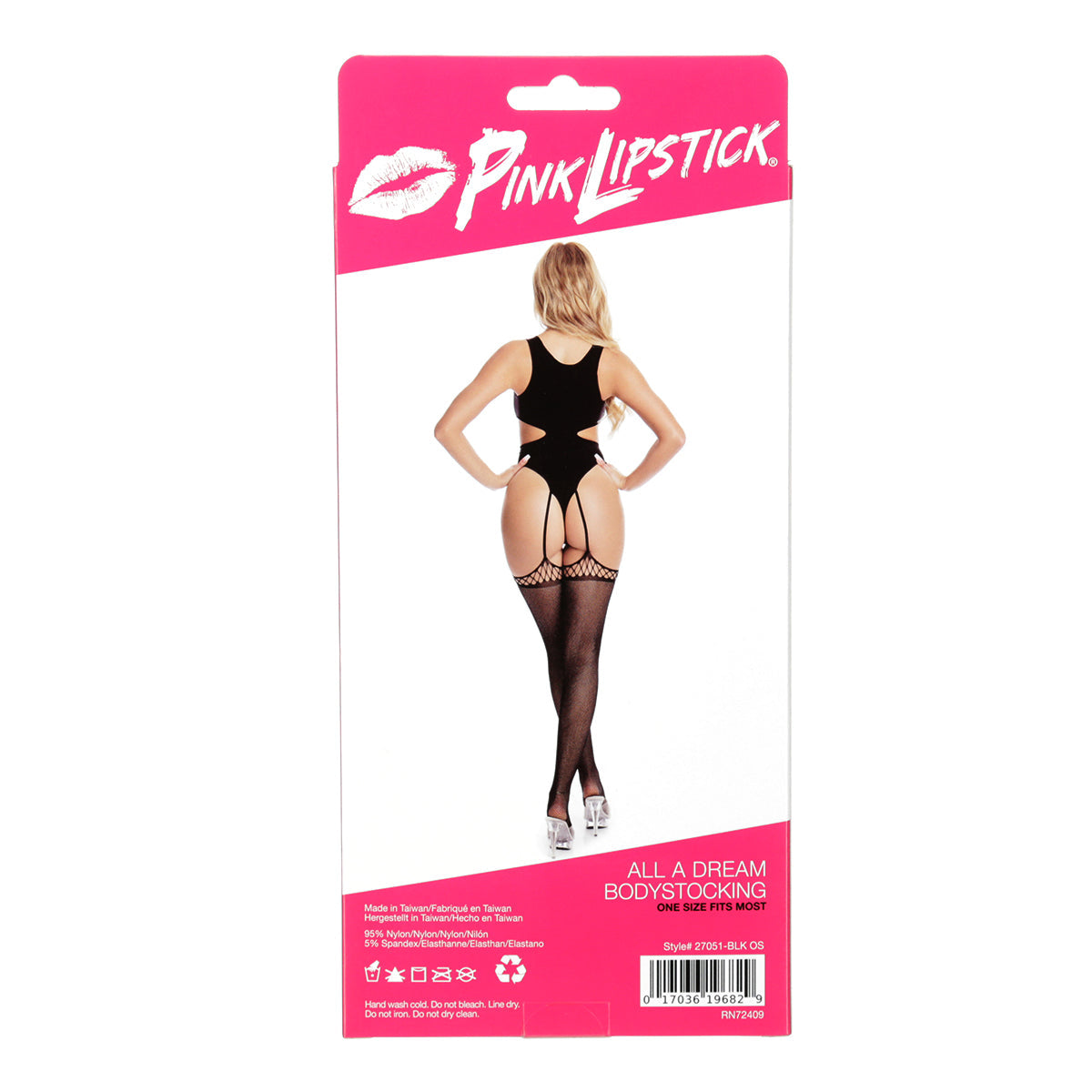 Rouge à Lèvres Rose - Ensemble 3 pièces Ring Master - Noir - TU