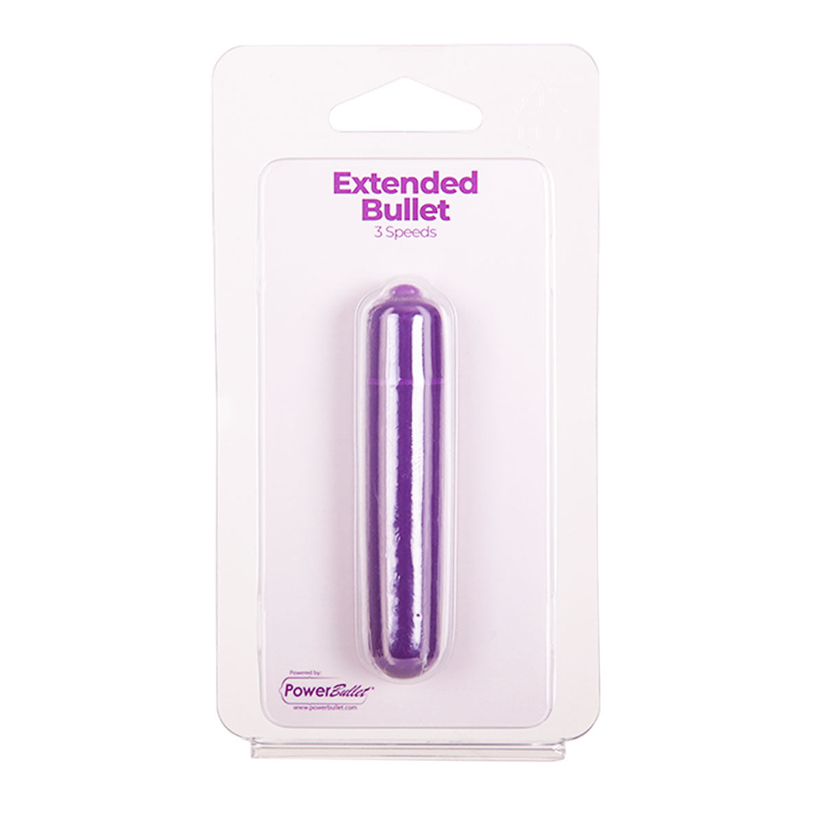 BMS - Extended - Bullet Vibrator - Battery Operated - Purple
