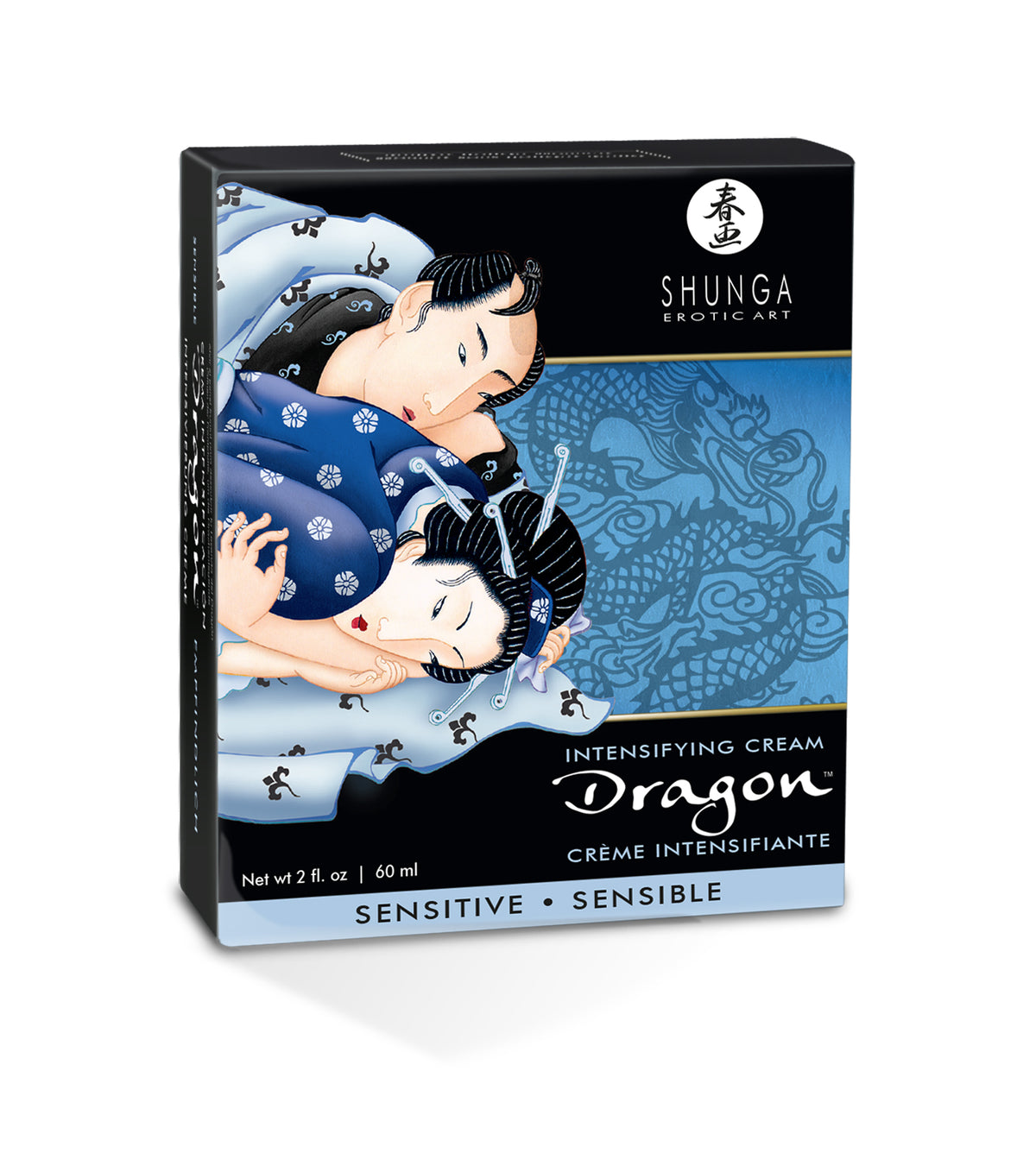 SHUNGA EROTIC ART - Intensifying Cream Dragon Sensitive - 2 fl oz 60 ml