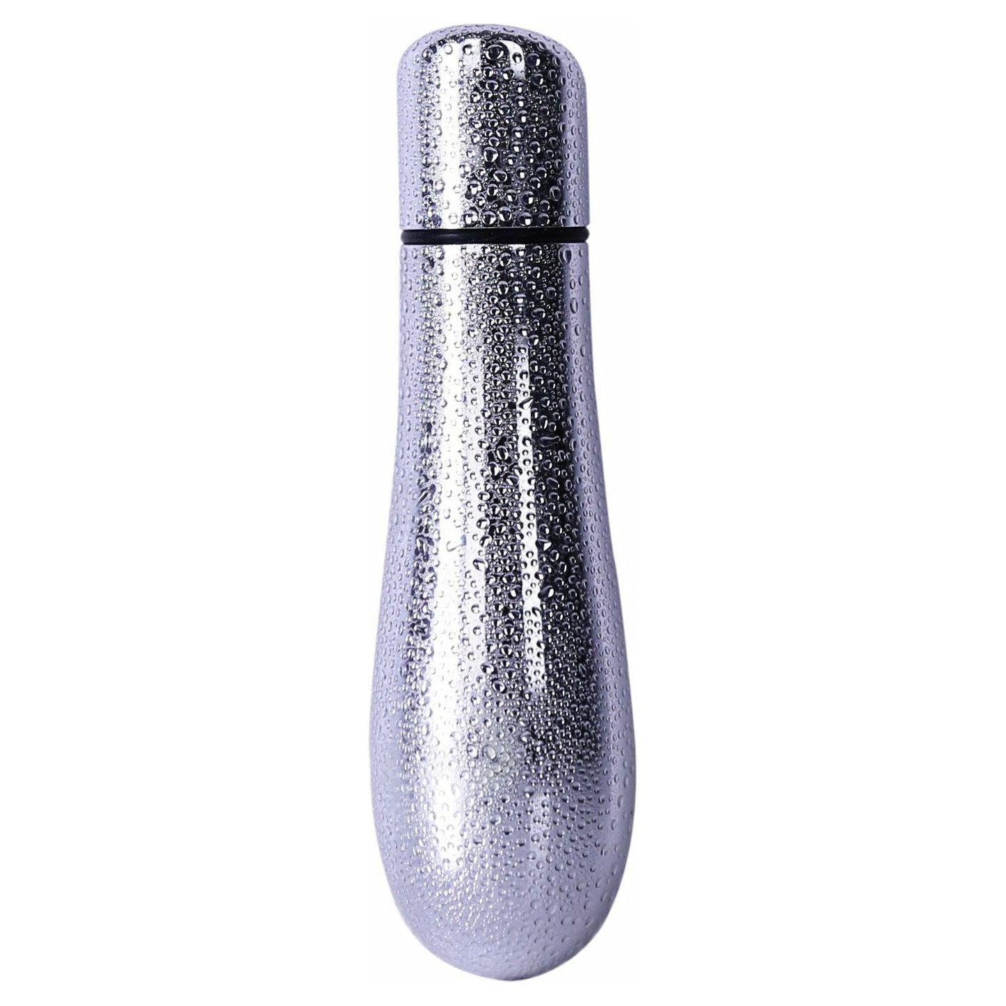 PowerBullet - Rain Bullet Vibrator - Battery Operated - Silver