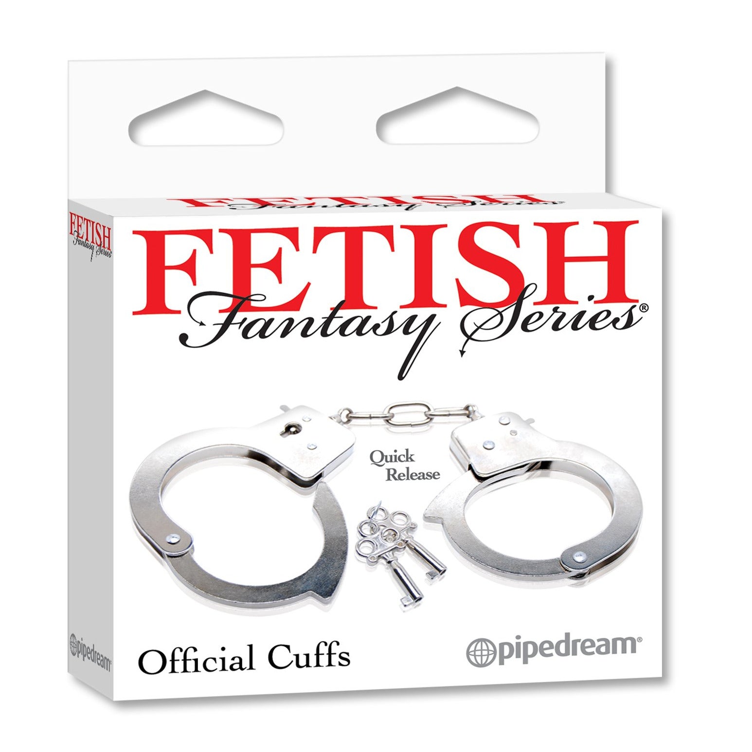 Menottes officielles Pipedream Products Fetish Fantasy - Métal