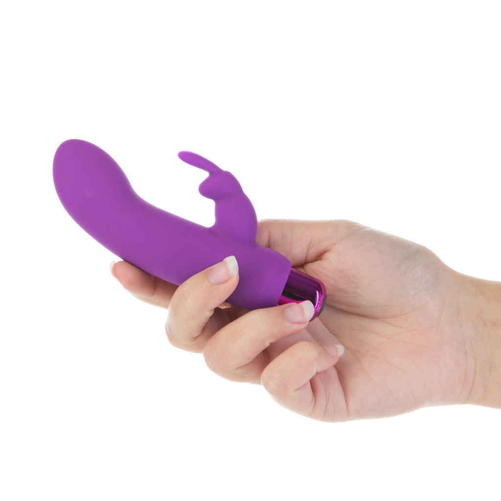 BMS - Alice's Bunny - Rechargeable Bullet avec Gaine Lapin Amovible - Violet