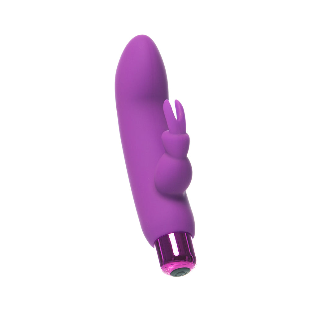 BMS - Alice's Bunny - Rechargeable Bullet avec Gaine Lapin Amovible - Violet