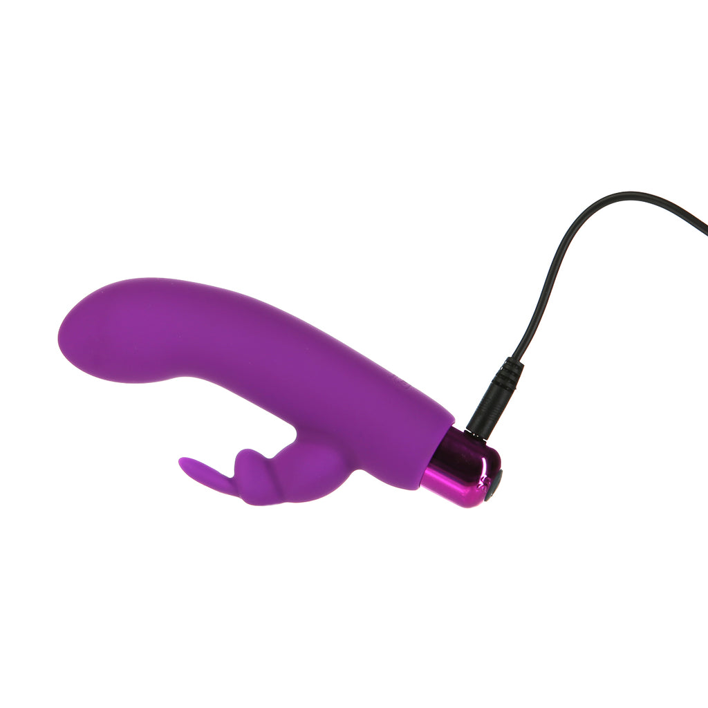BMS - Alice's Bunny - Rechargeable Bullet avec Gaine Lapin Amovible - Violet