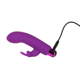 BMS - Alice's Bunny - Rechargeable Bullet avec Gaine Lapin Amovible - Violet
