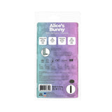 BMS - Le Lapin d'Alice - Balle rechargeable avec manchon lapin amovible - Bleu sarcelle