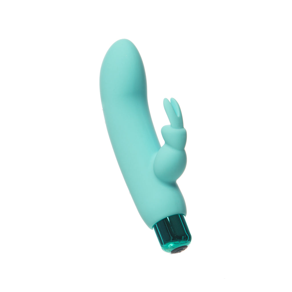 BMS - Le Lapin d'Alice - Balle rechargeable avec manchon lapin amovible - Bleu sarcelle