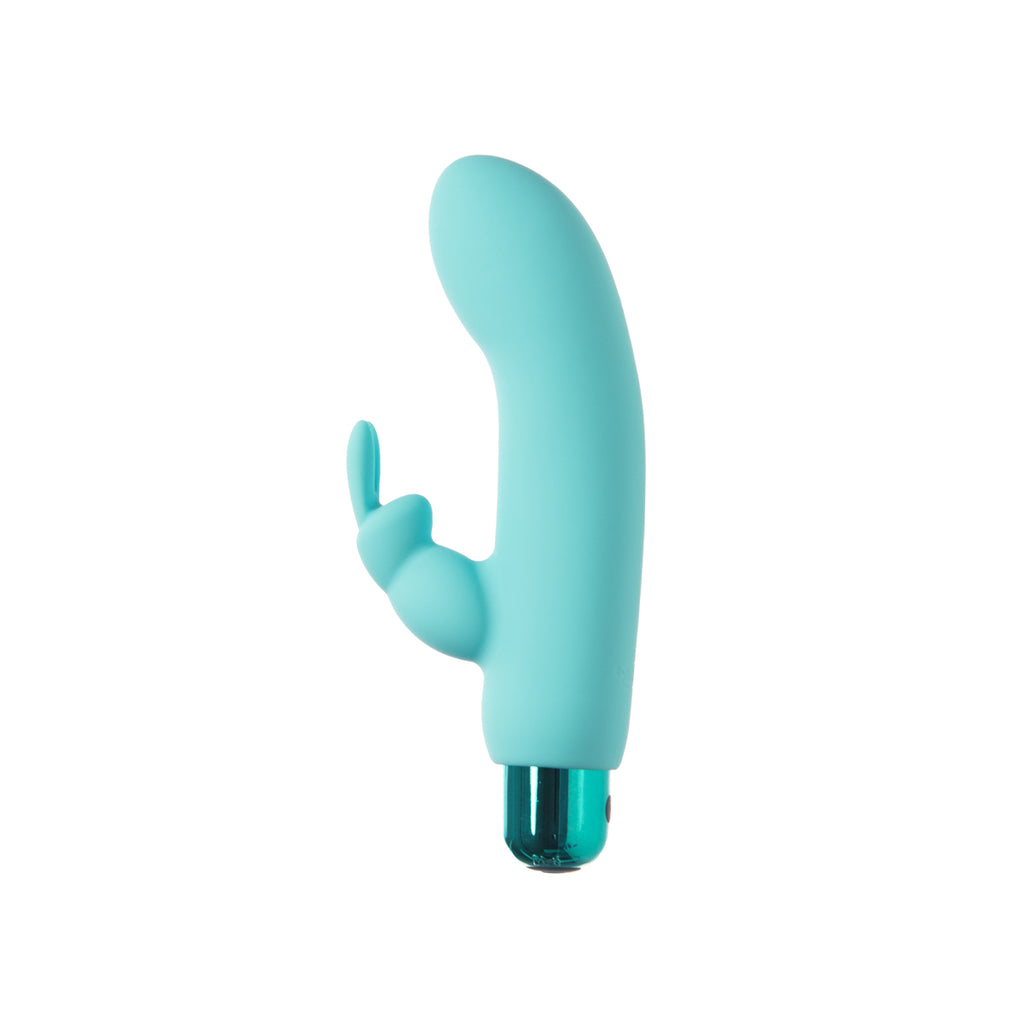 BMS - Le Lapin d'Alice - Balle rechargeable avec manchon lapin amovible - Bleu sarcelle