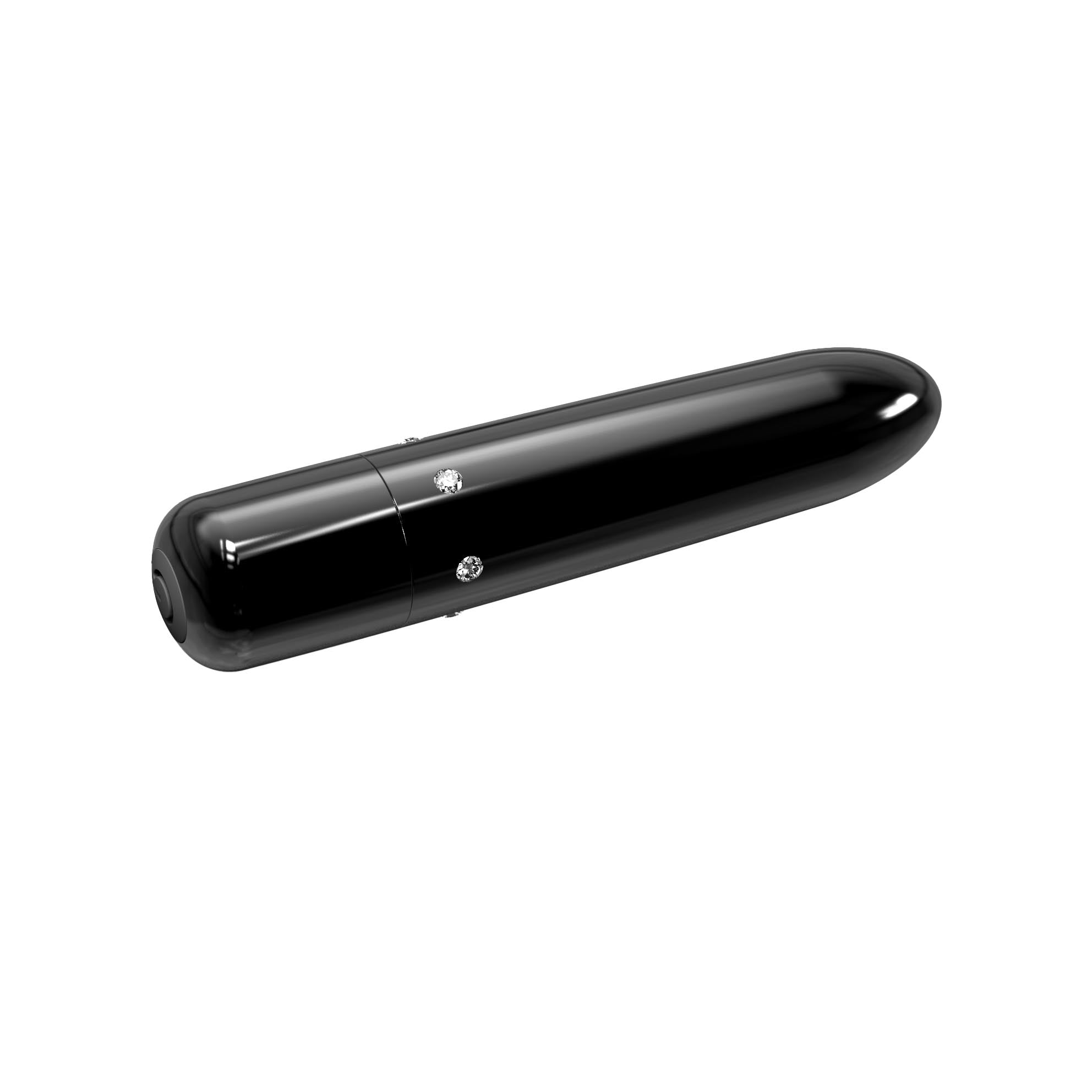 PowerBullet - Pretty Point - Bullet Vibrator - Rechargeable - Black