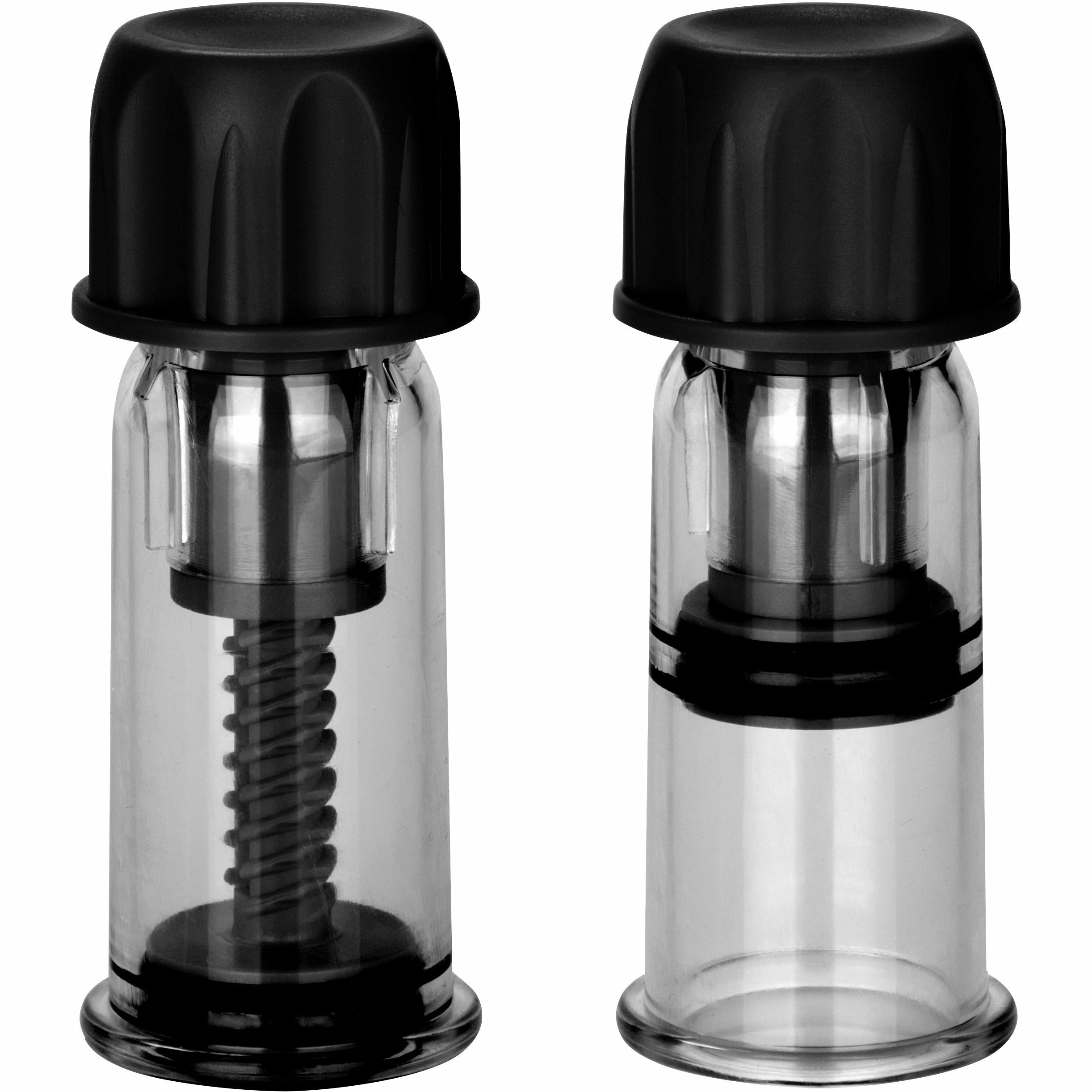 CALEXOTICS® - NIPPLE PLAY - Vacuum Twist Suckers - Black