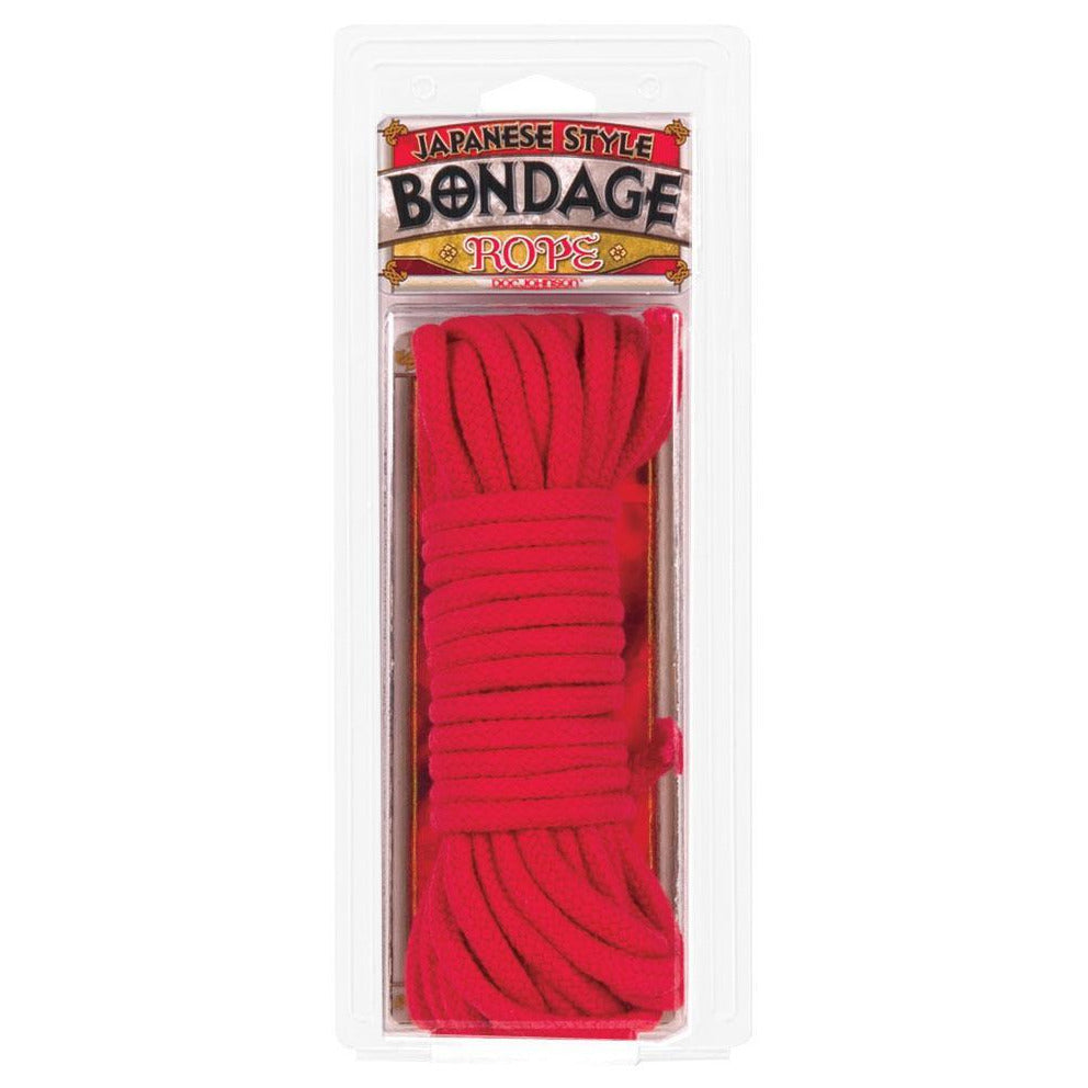 Doc Johnson Bondage Rope 32 Feet - 10 Meters - Red