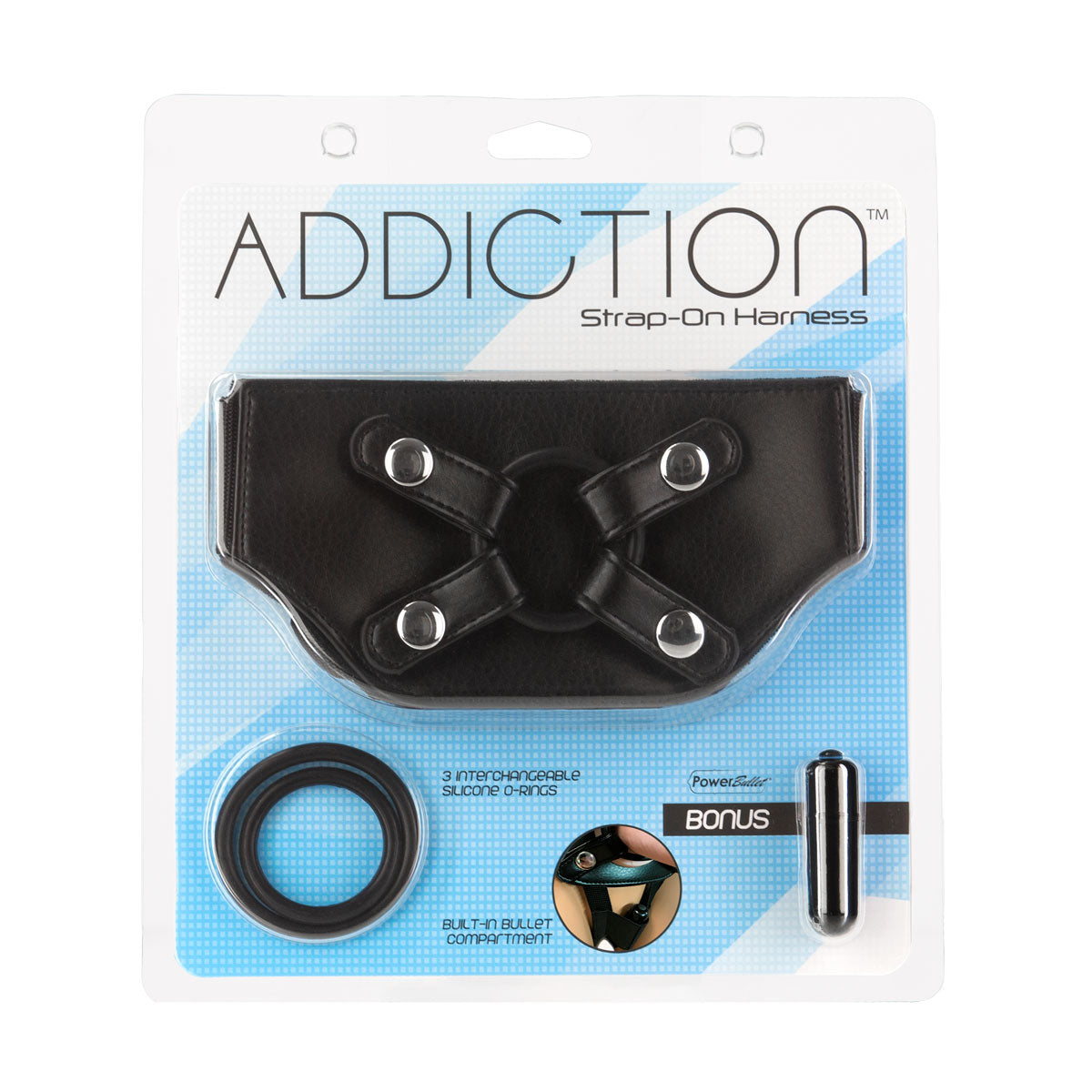 Addiction - Strap-On Harness - One Size - Black
