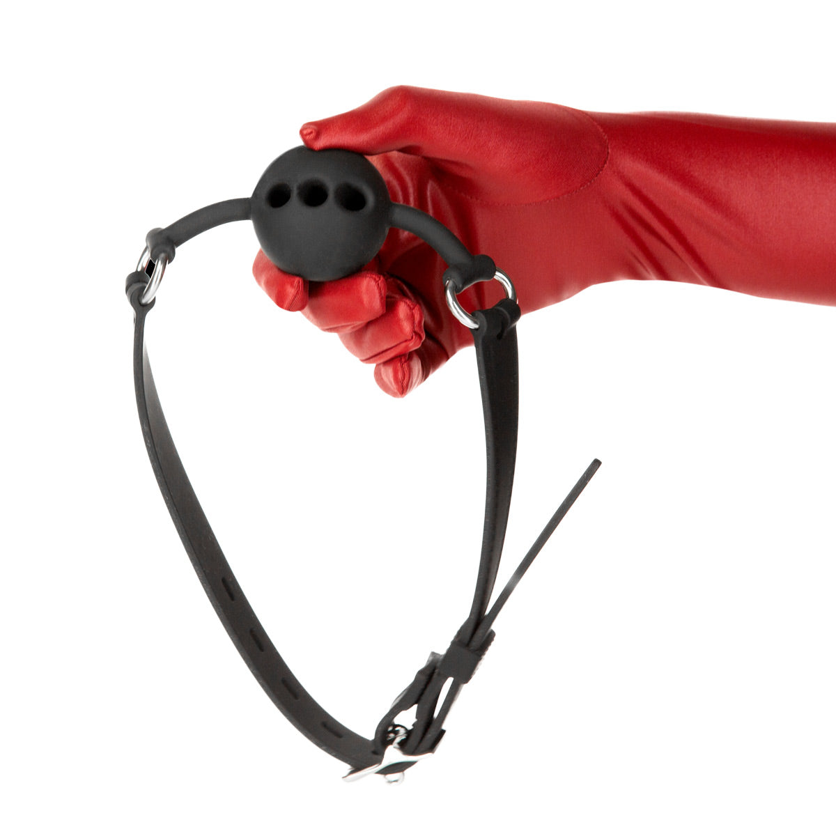 PUNISHMENT - Silicone Ball Gag - Black