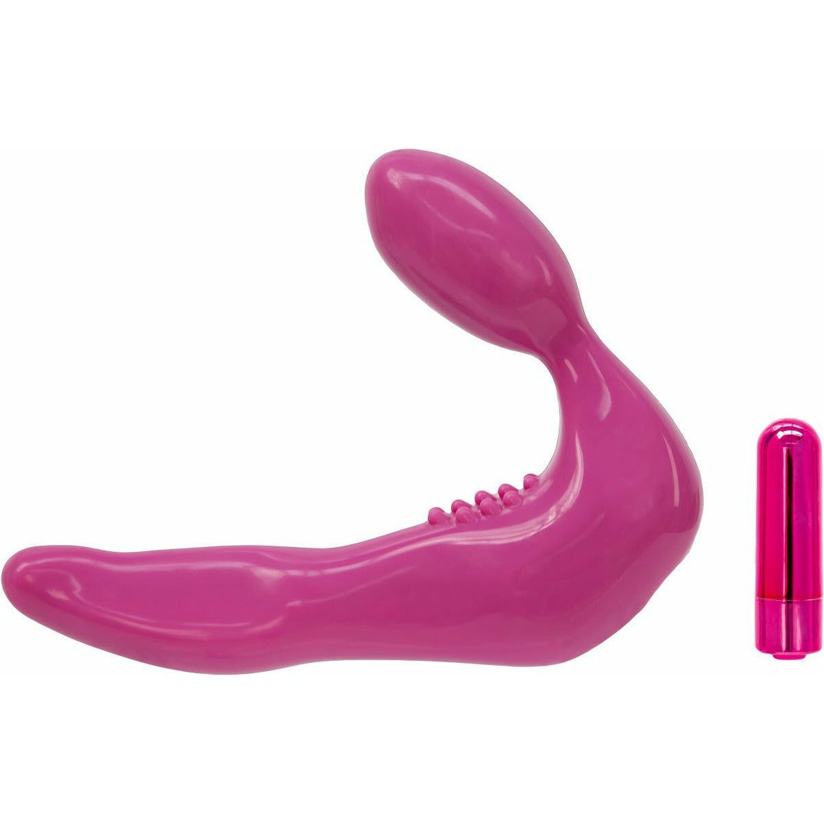 Infinity - Rechargeable Strapless Strap-On Dildo - Pink