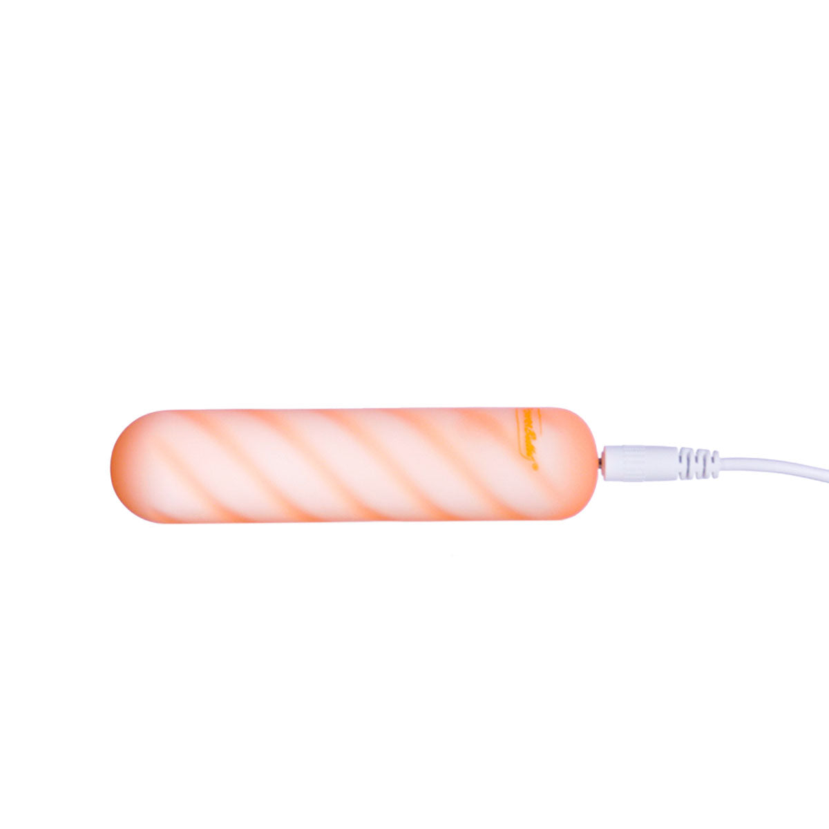 Vibromasseur double en silicone doux 4 po – Orange