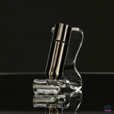 BMS - Balle de première classe - Vibromasseur Balle 2,5" avec pochette porte-clés - Gun Metal