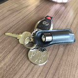 BMS - Balle de première classe - Vibromasseur Balle 2,5" avec pochette porte-clés - Gun Metal