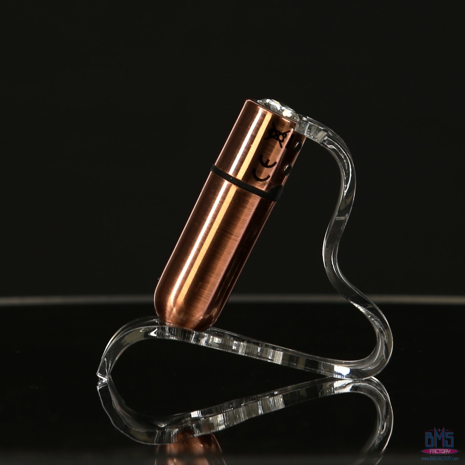 BMS - Balle de première classe - Vibromasseur Balle 2,5" - Or rose