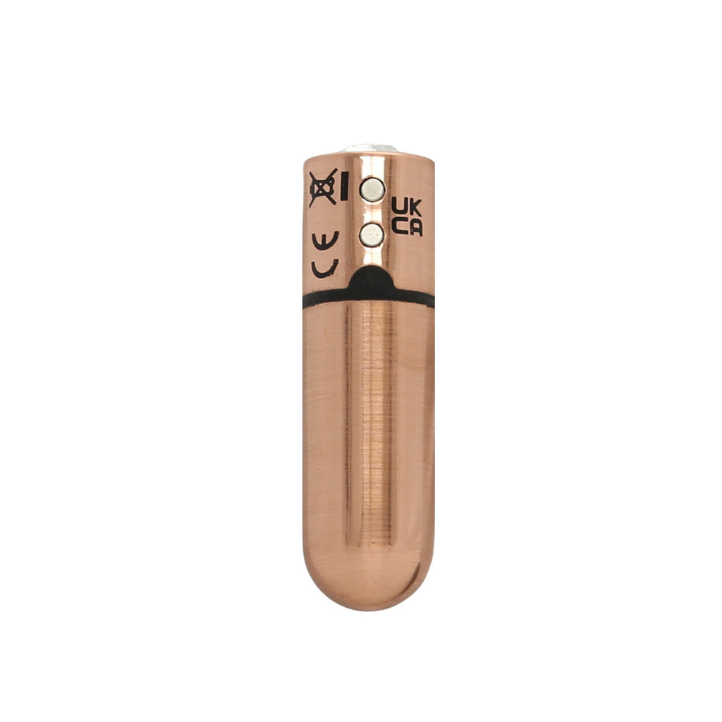 BMS - Balle de première classe - Vibromasseur Balle 2,5" - Or rose
