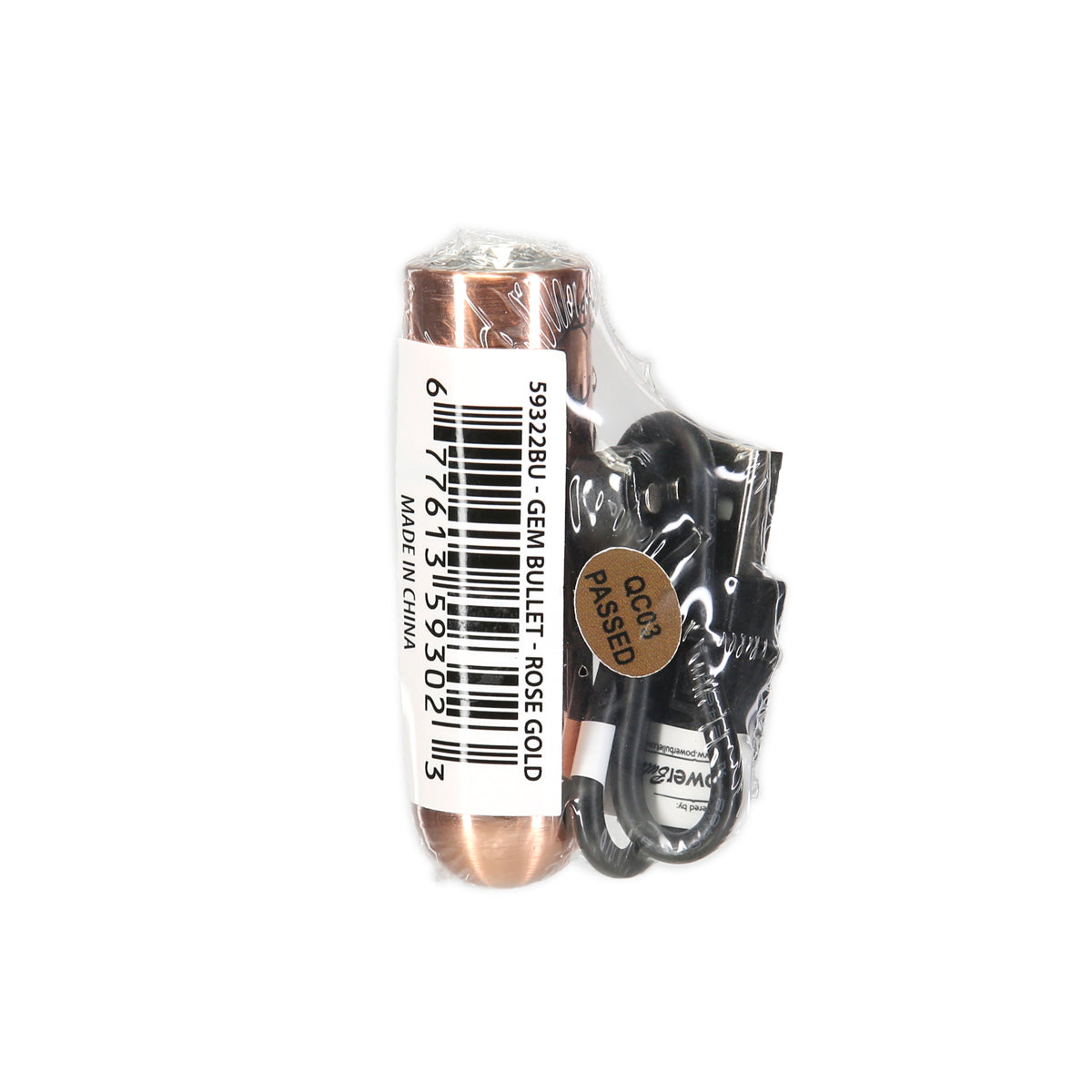 BMS - First-Class Bullet - 2.5" Bullet Vibrator - Rose Gold